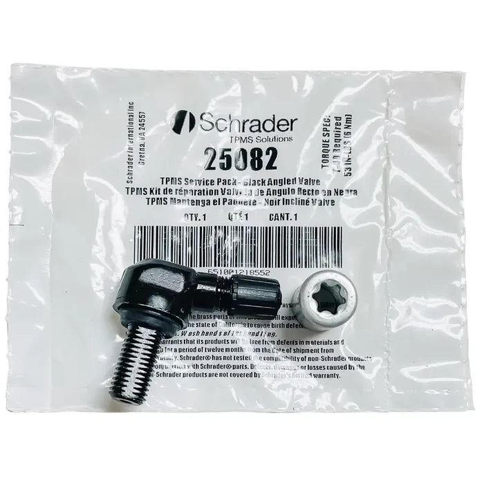 Schrader Angled Stem Valve Kit/Service Pack for 33900