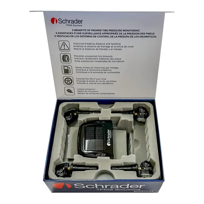 Schrader SCHRFK4S Retrofit TPMS Kit for Off Road Veh.