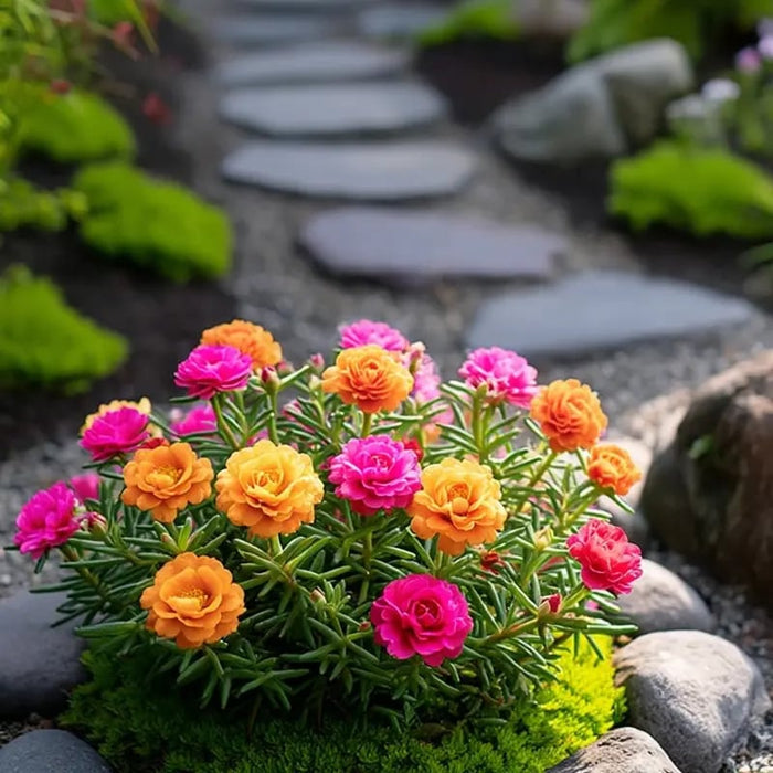 🌸Semena mahovnjaka – 🌿Semena trajnic / Veliki cvetovi / Enostavna za gojenje-SI