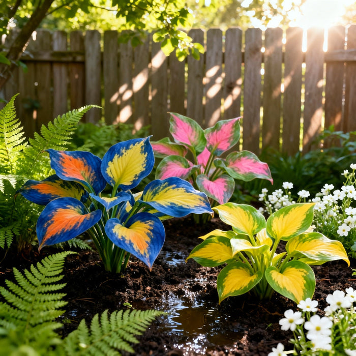 🌼 Semillas mixtas de hosta: Un toque de color para cada estación.-ES