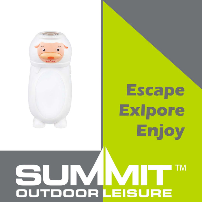 Sheep Torch  White - 12cm x 6cm