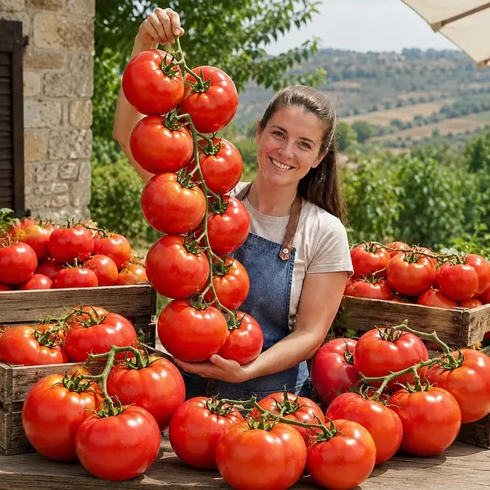 🍅 Sjemenke divovske rajčice Vineman – Uzgojite velike, ukusne rajčice kod kuće-HR