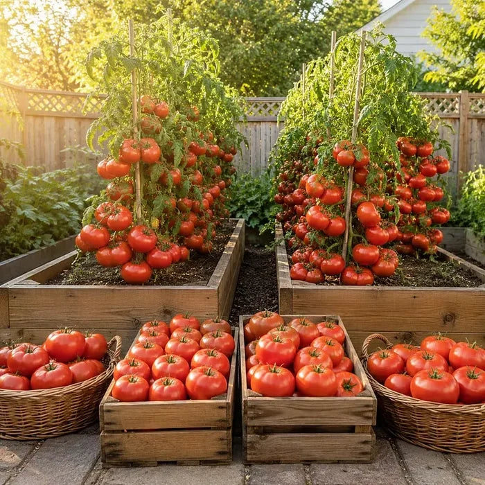 🍅 Sjemenke divovske rajčice Vineman – Uzgojite velike, ukusne rajčice kod kuće-HR