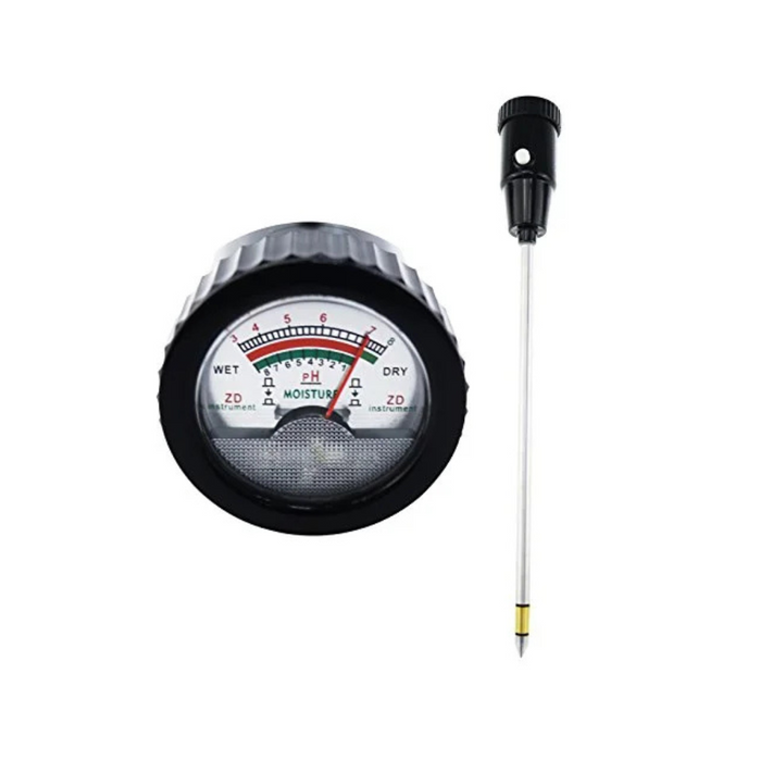 Soil pH and Moisture Meter with Probe