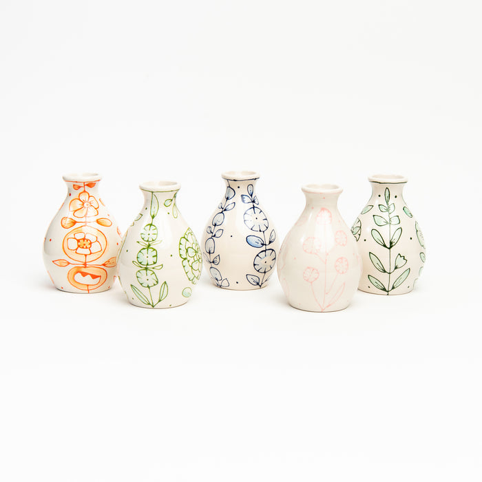 Stephanie Verdun Pear Vases on a white background at Addison West