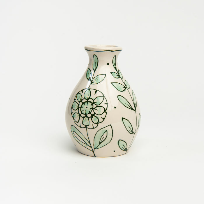 Stephanie Verdun Pear Vase on a white background at Addison West