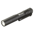 Black tactical LED flashlight with pocket clip, perfect compact flashlight for on-the-go use