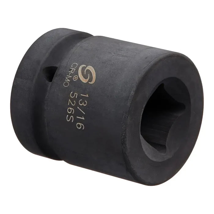 Sunex 1 Dr SAE Standard Socket 13/16 (4pt) - 526S - Impact