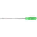 Hand Tools - Sunex 3/8 In X 10 In Slotted Screwdriver-Neon Green