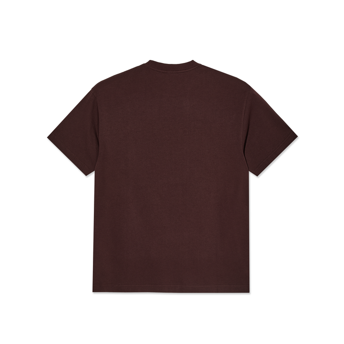 Tee | Metal Logo - Washed Bordeaux
