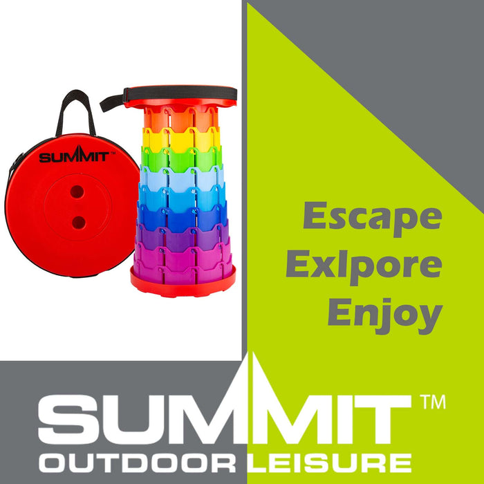 Telescopic Rainbow Stool  Multi - 45cm x 24cm