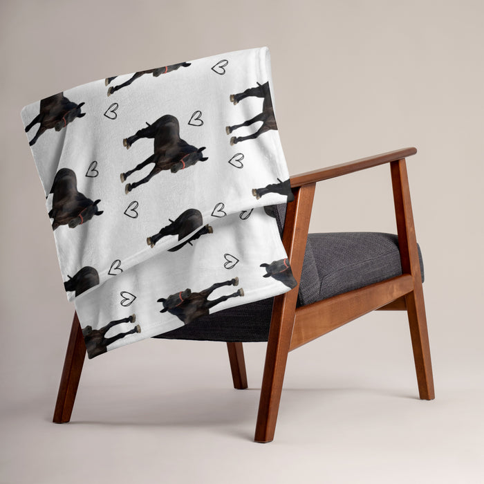 Throw Blanket - Frederick from All Seated in a Barn