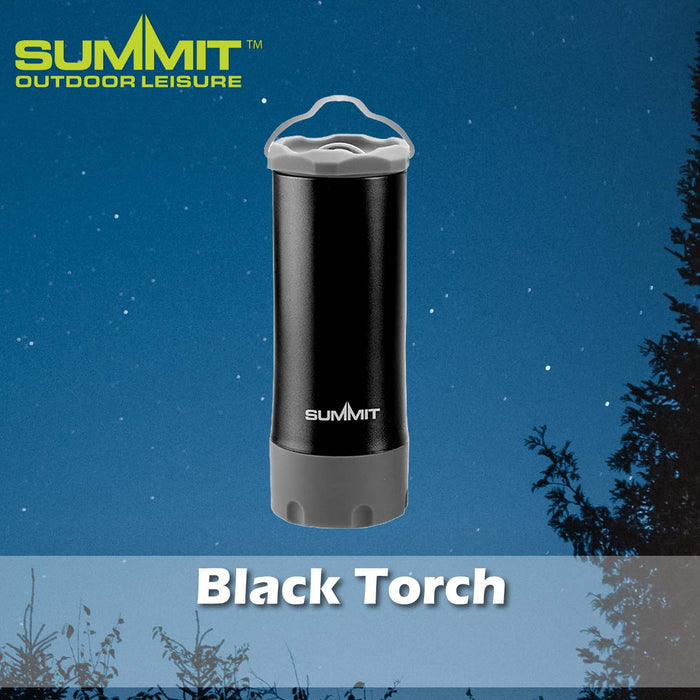 Torch Lantern Good for Days Out Black - 10cm x 4.5cm