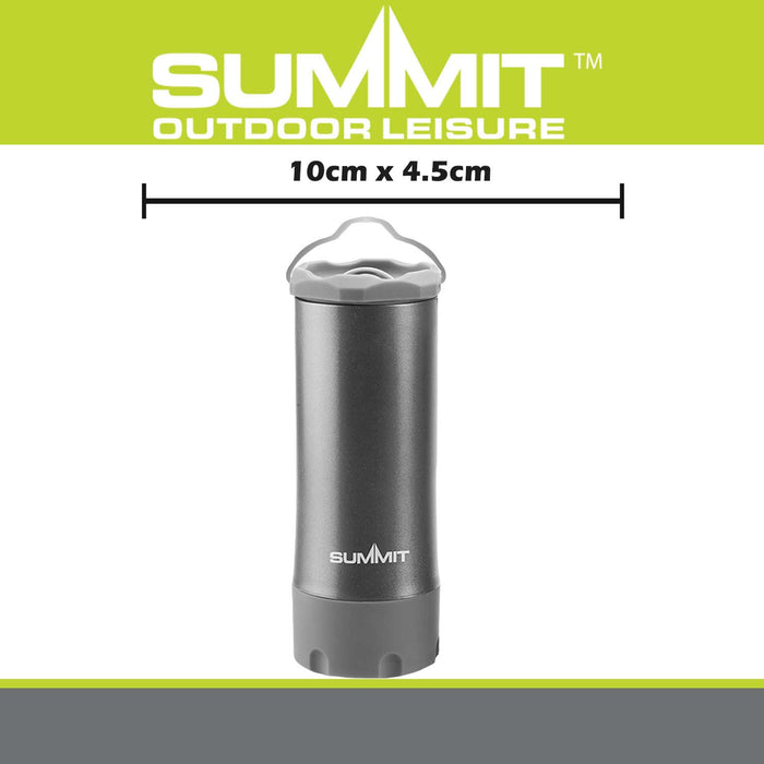Torch Lantern  Grey - 10cm x 4.5cm