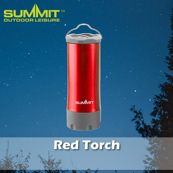 Torch Lantern Good for Days Out Red - 10cm x 4.5cm