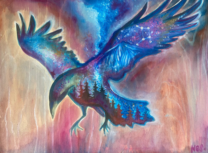 Turning Into the Light • Limited Edition • on Metal •