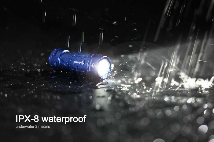 fenix uc02 keychain rechargeable flashlight waterproof