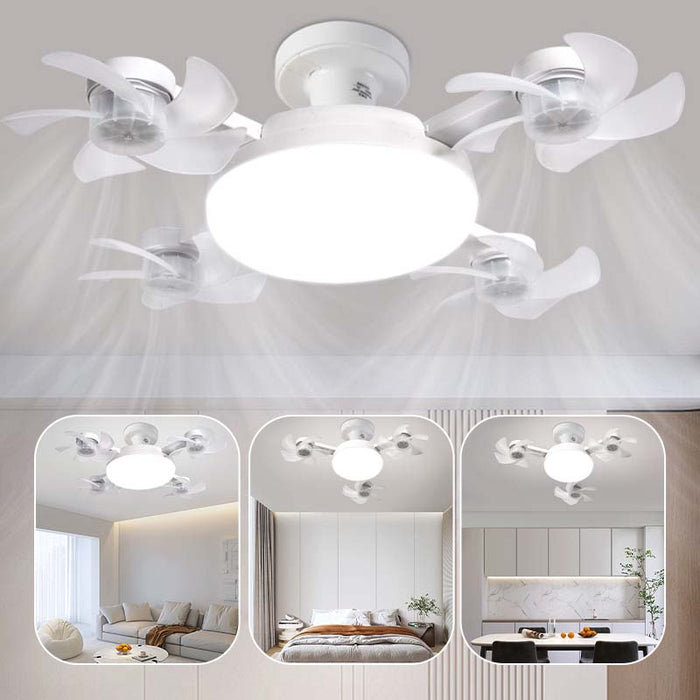 💡 Uživajte u hladnoj udobnosti i mekom svjetlu - Moderni LED stropni ventilator s daljinskim upravljačem - Plaćanje pouzećem 🌀-HR