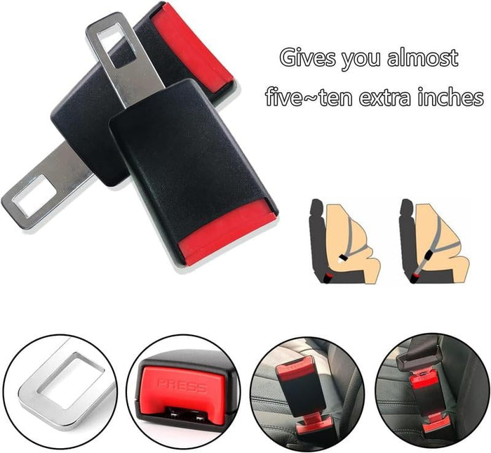 🎁 Venta por tiempo limitado 2025 50% de descuento 🔥 Clips de extensión de hebilla de cinturón de seguridad para automóvil 🛡️🚗-ES