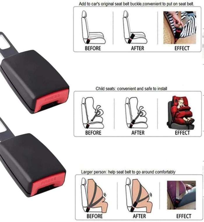 🎁 Venta por tiempo limitado 2025 50% de descuento 🔥 Clips de extensión de hebilla de cinturón de seguridad para automóvil 🛡️🚗-ES