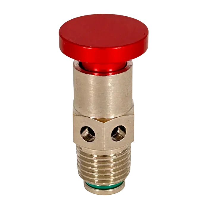 Red Viper trigger button with metallic body for GEN3 bead seater