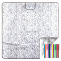 Waterproof Picnic Rug  Multi - 126cm x 126cm